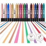 wet n wild Color Icon Cream Eyeliner Eyeshadow Multi-Stick, Moisturizing, Nourishing Velvety Cream-to-Powder Buildable & Blendable Formula, Cruelty-Free & Vegan - Brown Sugar
