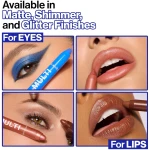 wet n wild Color Icon Cream Eyeliner Eyeshadow Multi-Stick, Moisturizing, Nourishing Velvety Cream-to-Powder Buildable & Blendable Formula, Cruelty-Free & Vegan - Blue Me Away