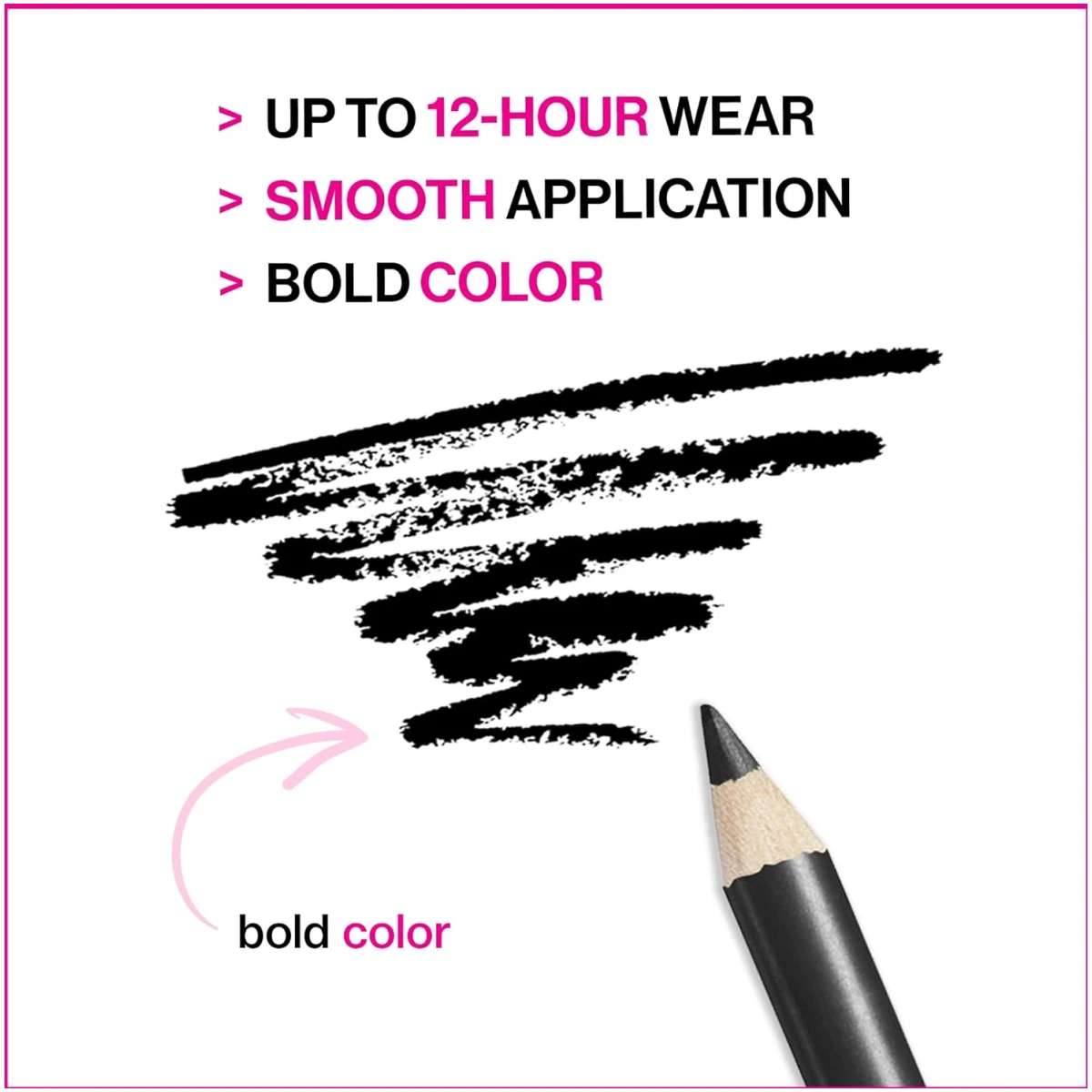 wet n wild Color Icon Kohl Eyeliner Pencil - Rich Hyper-Pigmented Color, Smooth Creamy Application, Long-Wearing Versatility, Matte Finish, Cruelty-Free & Vegan - Baby's Got...