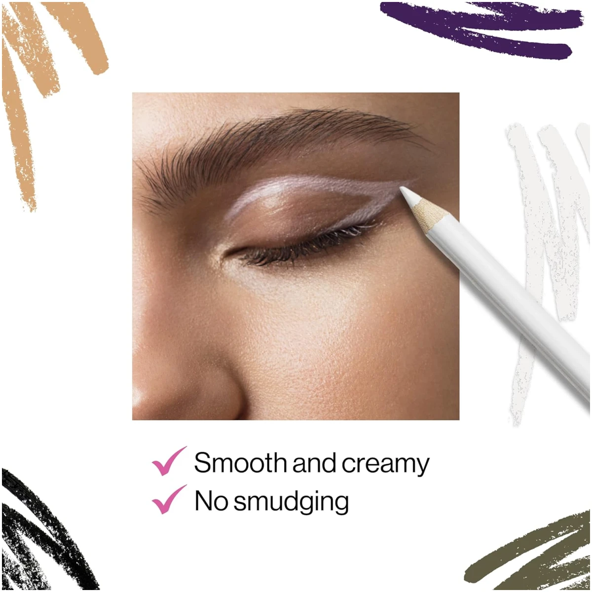 wet n wild Color Icon Kohl Eyeliner Pencil - Rich Hyper-Pigmented Color, Smooth Creamy Application, Long-Wearing Versatility, Matte Finish, Cruelty-Free & Vegan - Baby's Got...