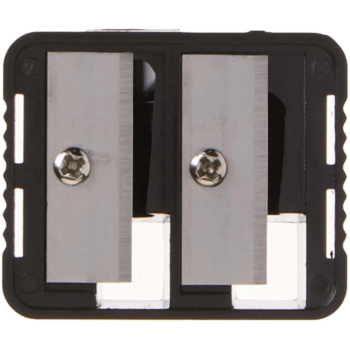 wet n wild Dual Pencil Sharpener Dual-Pencil Eyeliner Pencil Sharpener | Convenient | Essential Tool | Sharpens | Easy to Clean | Travel-Friendly | Compact (Pack of 2)