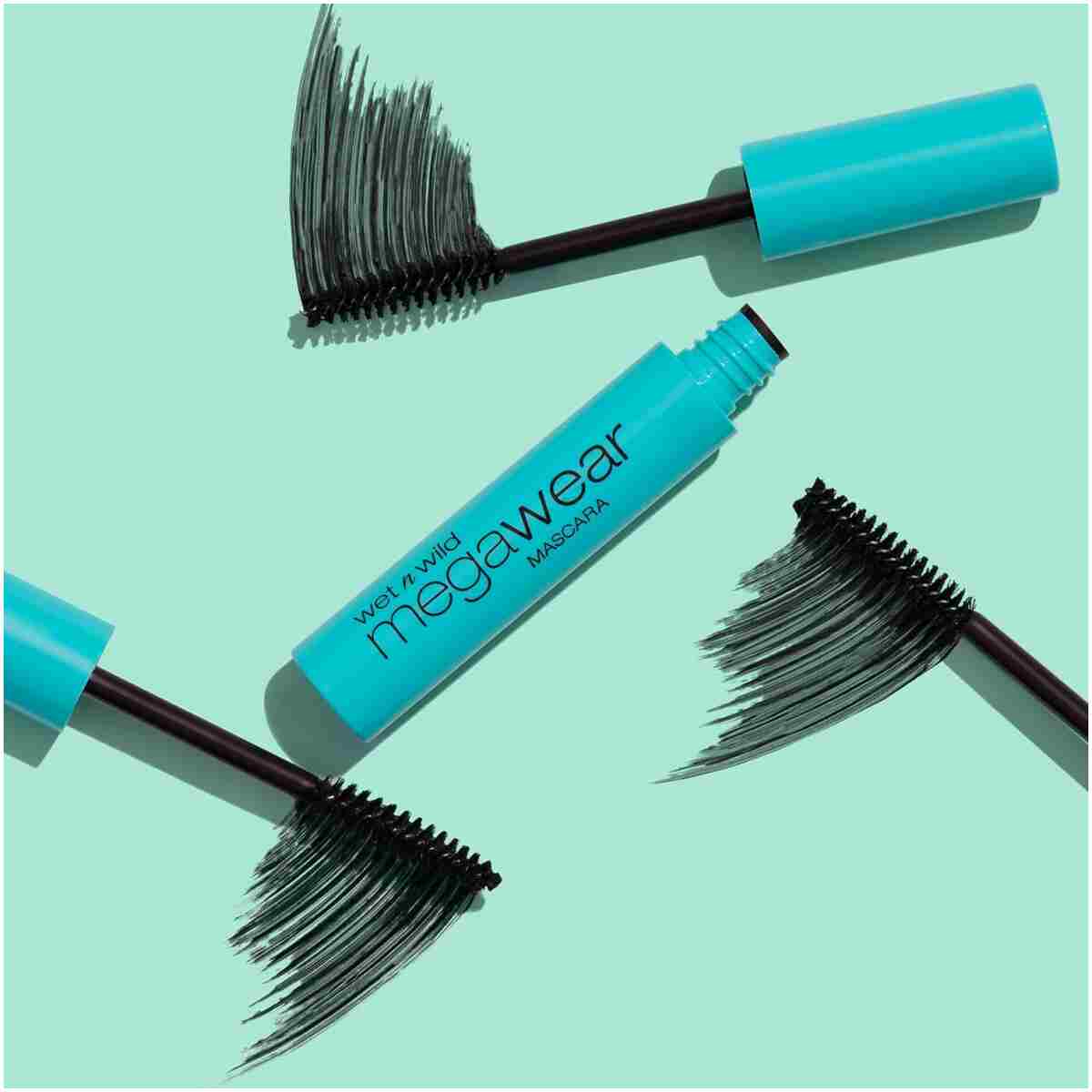 wet n wild Enhance and Define Megawear Mascara, Gentle Gel Volumizing Formula that Promotes Full & Healthy Lashes, Enriched with Soy Protein & Panthenol, Cruelty-Free & Vegan -...