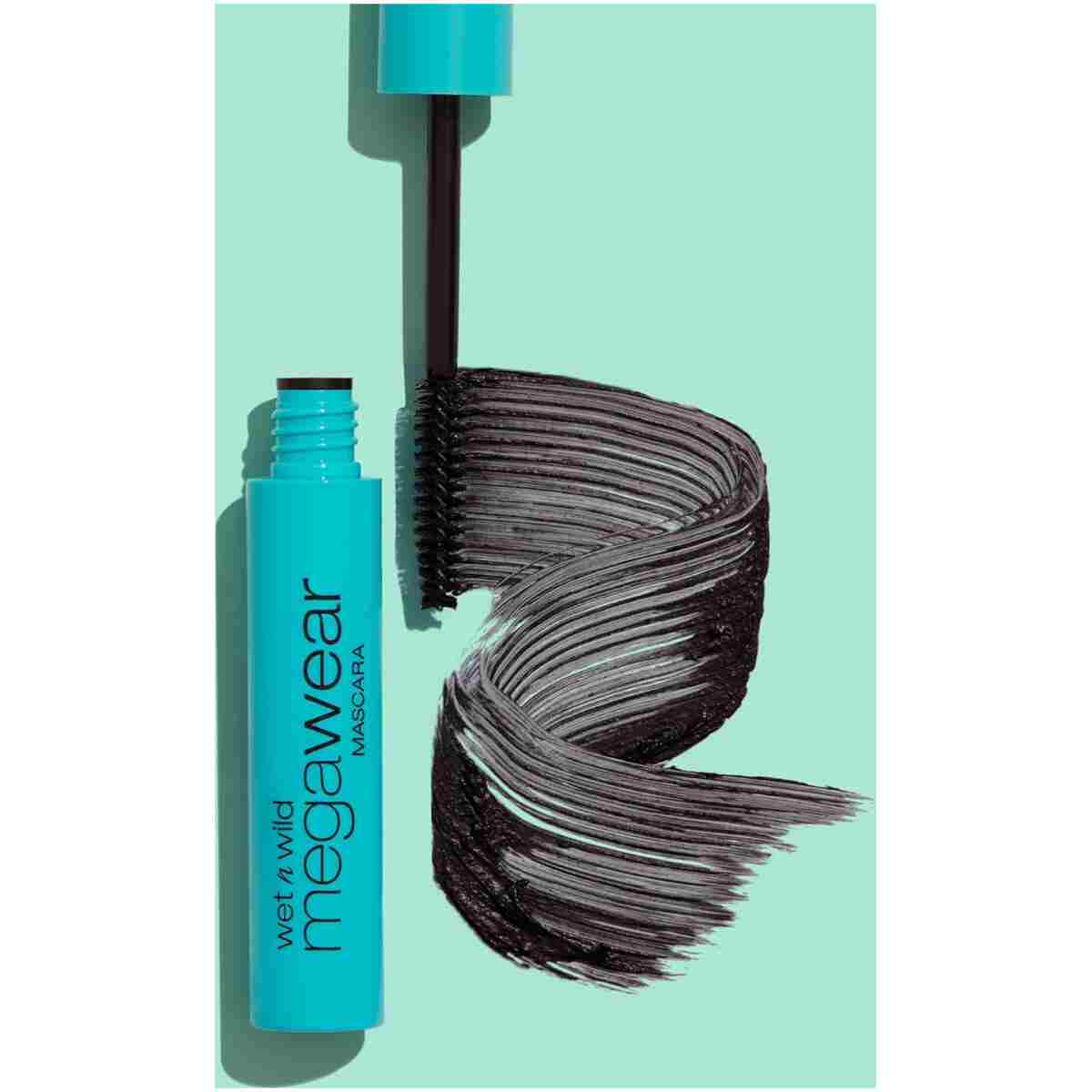 wet n wild Enhance and Define Megawear Mascara, Gentle Gel Volumizing Formula that Promotes Full & Healthy Lashes, Enriched with Soy Protein & Panthenol, Cruelty-Free & Vegan -...