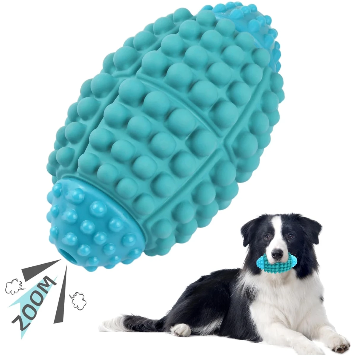 WinTour Tough Dog Toys for Aggressive Chewers, Indestructible Dog Chewers for Medium & Large Breeds, Squeaky Durable Chew Toys to Keep Them Busy, Reduce Boredom, Teeth Cleaning,...