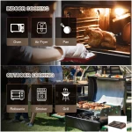 Wireless Smart Meat Thermometer with Dual-Sensor Probe, 500FT Remote Monitoring, Dedicated App, Real-Time Ambient and Food Temperature Tracking for Precise Cooking Control
