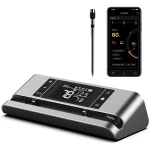 Wireless Smart Meat Thermometer with Dual-Sensor Probe, 500FT Remote Monitoring, Dedicated App, Real-Time Ambient and Food Temperature Tracking for Precise Cooking Control