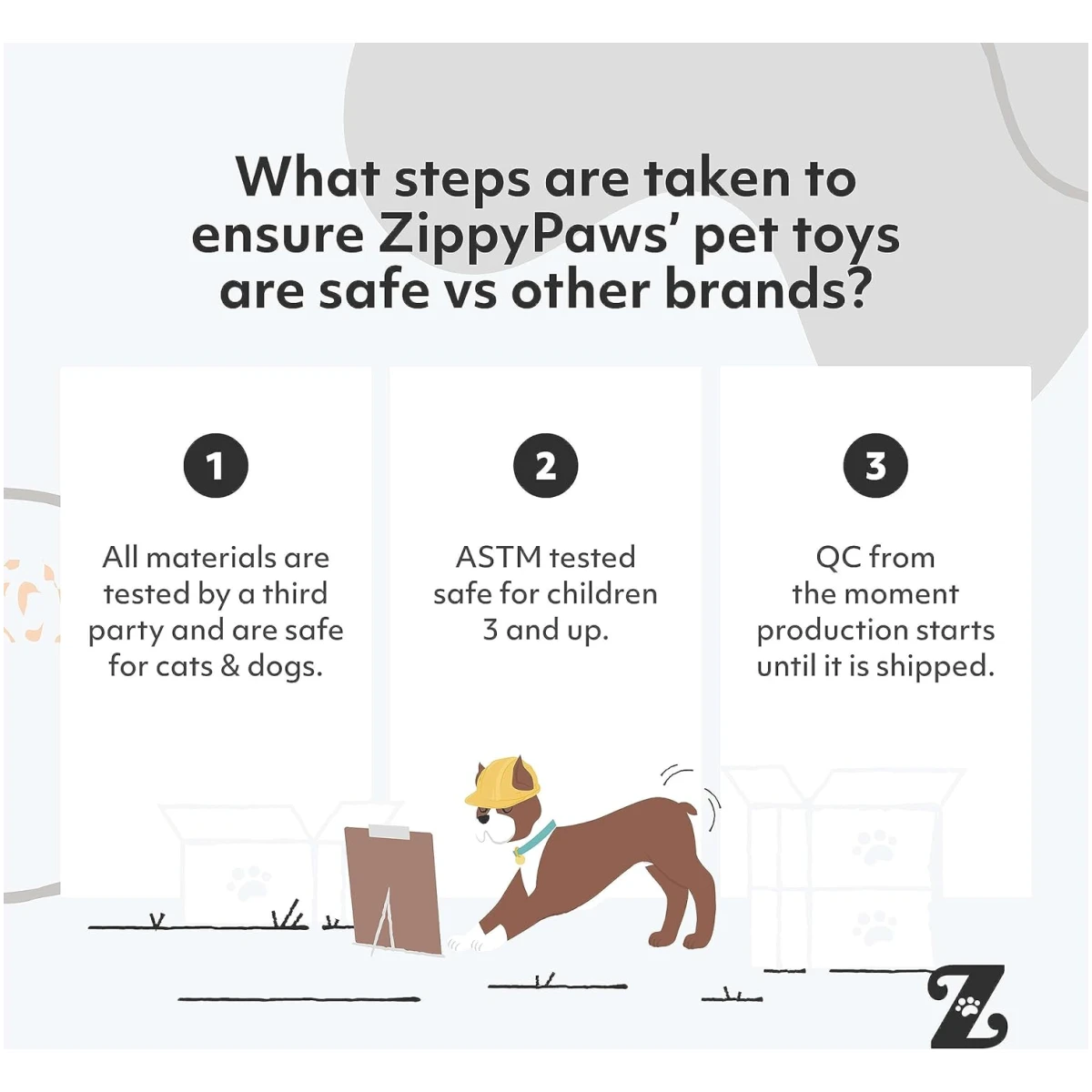 ZippyPaws Skinny Peltz - No Stuffing Dog Toy Pack to Keep Them Busy, for Medium and Large Dogs, Squeaky Pet Toys, Unstuffed Chew Toys, Soft Plush Variety Pack, Fox, Raccoon, and...