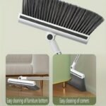 3-In-1 Foldable Broom with Dustpan Combo Set And 4-In-1 Floor Brush with Long Handle, 2-In-1 Efficient Cleaning Flexible Design Quick Dust Removal Dorm Room Essentials Good Helper for Home Office Cleaning, A Versatile Cleaning Tool Set. - Image 14