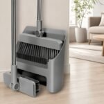 3-In-1 Foldable Broom with Dustpan Combo Set And 4-In-1 Floor Brush with Long Handle, 2-In-1 Efficient Cleaning Flexible Design Quick Dust Removal Dorm Room Essentials Good Helper for Home Office Cleaning, A Versatile Cleaning Tool Set. - Image 11