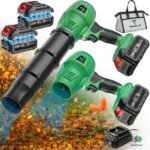 Turbo Blower, 20000RPM Electric Cordless Leaf Blower, 20V 2.0/4.0AH Battery Jet Dry Blower, High Pressure Air Blower, Jet Blower Car Dryer, Hand Held Snow Blower, Home Outdoor, Blowing Leaves And Dust, Birthday Or Holiday Gifts - Image 11