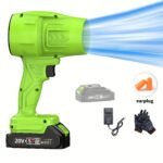 Powerful 50000RPM Cordless Leaf Blower, 20V Turbo Air Blower for Car Drying, Leaf Snow Dust Blowing, with Battery, Perfect Christmas Gift, Holiday Gift Idea, Home Outdoor Cleaning Tool - Image 15