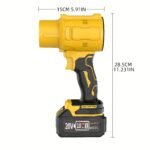 Powerful 50000RPM Cordless Leaf Blower, 20V Turbo Air Blower for Car Drying, Leaf Snow Dust Blowing, with Battery, Perfect Christmas Gift, Holiday Gift Idea, Home Outdoor Cleaning Tool - Image 4