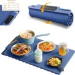 Smart Electric Warming Tray with Adjustable Temperature, a Flexible Silicone Hot Plate for Precision Heating, Ideal for Holiday Buffets and Parties - Image 4