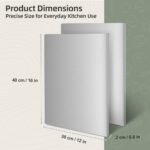 304 Stainless Steel Cutting Board for Household Use, Kitchen Supplies, Meal Preparation, Pre Meal Preparation Tools, Modern Cutting Surfaces, Fashionable Kitchen Tools, Rust Proof Materials, Easy to Clean, Multifunctional Cutting Pads - Image 6