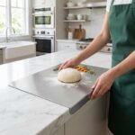 304 Stainless Steel Cutting Board for Household Use, Kitchen Supplies, Meal Preparation, Pre Meal Preparation Tools, Modern Cutting Surfaces, Fashionable Kitchen Tools, Rust Proof Materials, Easy to Clean, Multifunctional Cutting Pads