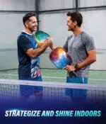 Hicober Pickleball Paddles Set of 2, USAPA Approved, 6 Balls, Orange Blue | USA Pickleball approved, fiberglass paddles with cushion grip and 6 balls : Sports & Outdoors - Image 6