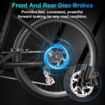GWEIT Electric Bike for Adults, 750W Peak Ebike with 48V 10.4Ah Removable Battery, Up to 20MPH 55 Miles, 26 inch Adult Electric Bicycles , Step-Thru E-Bike for Adult - 图片 9