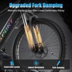 GWEIT Electric Bike for Adults, 750W Peak Ebike with 48V 10.4Ah Removable Battery, Up to 20MPH 55 Miles, 26 inch Adult Electric Bicycles , Step-Thru E-Bike for Adult - 图片 21
