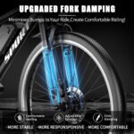 GWEIT Electric Bike for Adults, 750W Peak Ebike with 48V 10.4Ah Removable Battery, Up to 20MPH 55 Miles, 26 inch Adult Electric Bicycles , Step-Thru E-Bike for Adult - 图片 25