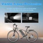 GWEIT Electric Bike for Adults, 750W Peak Ebike with 48V 10.4Ah Removable Battery, Up to 20MPH 55 Miles, 26 inch Adult Electric Bicycles , Step-Thru E-Bike for Adult - 图片 35