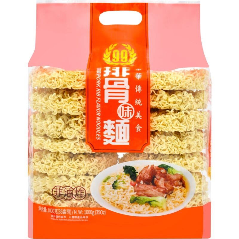 99牧场干猪肋排味面条