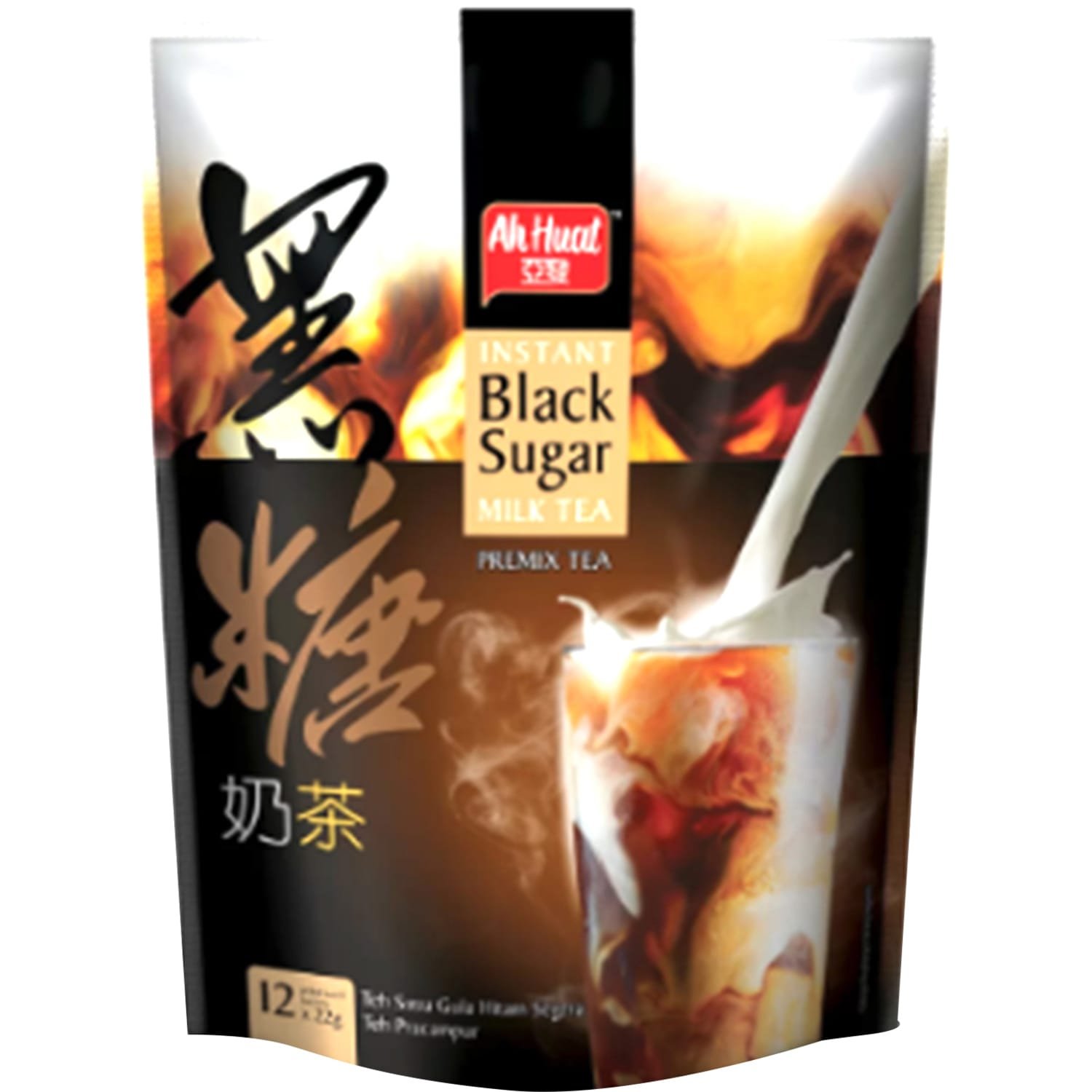 AH HUAT BLACK SUGAR MILK TEA AH HUAT BLACK SUGAR MILK TEA