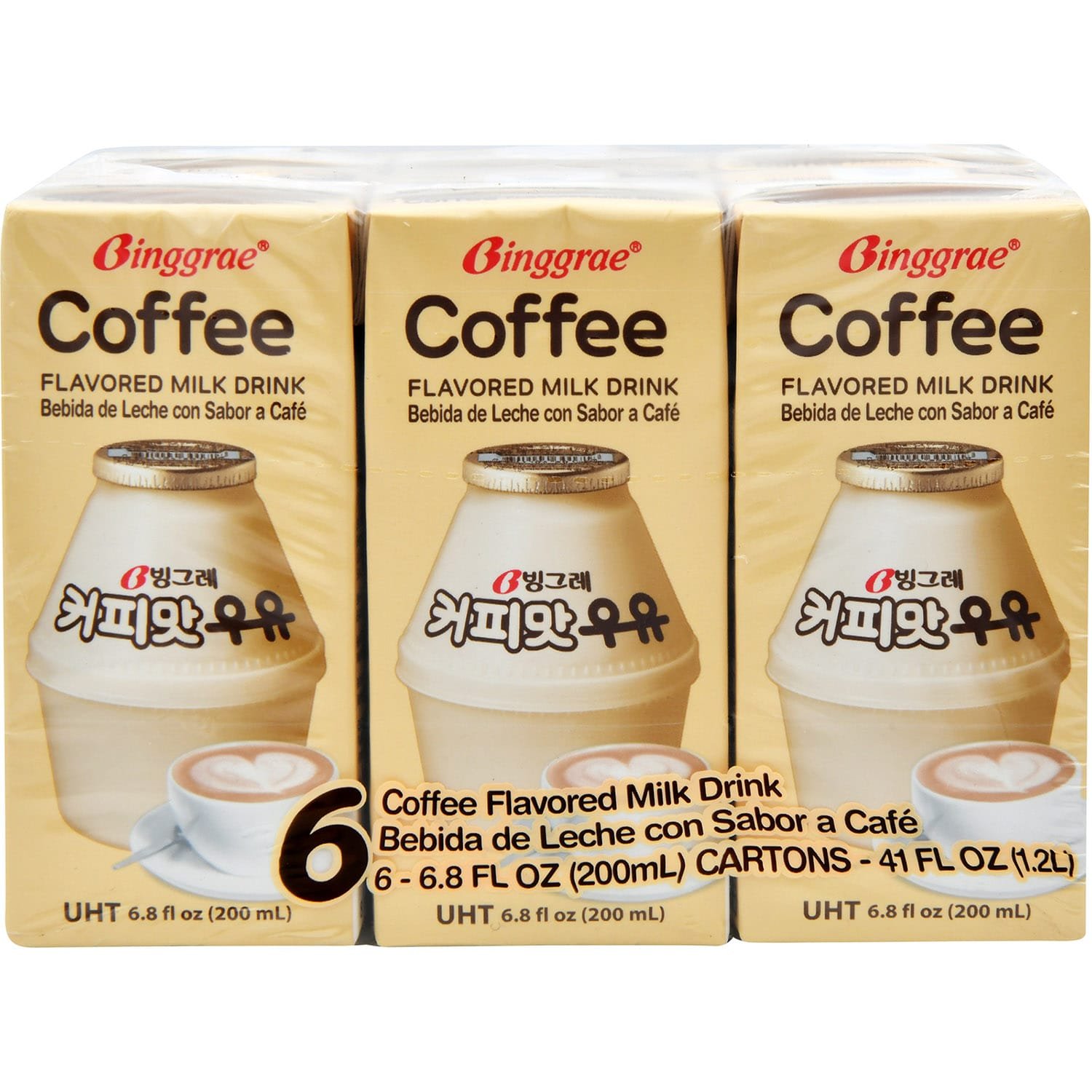 Binggrae Coffee Milk Drink 6Pk Binggrae Coffee Milk Drink 6Pk