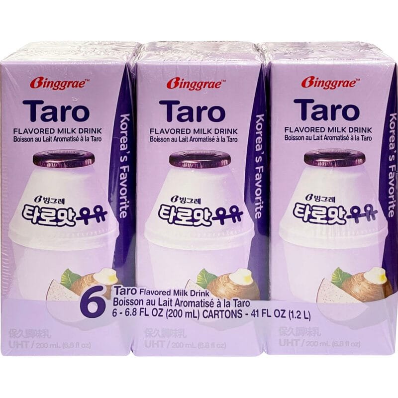 Binggrae Milk Drk 6Pk-Taro