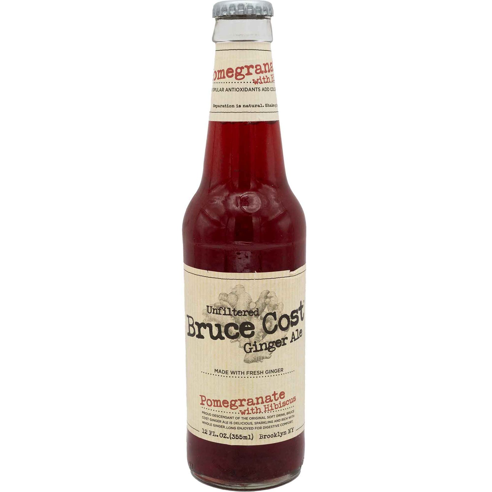 Bruce Cost Ginger Ale-Pomegranate Bruce Cost Ginger Ale-Pomegranate