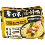 Bx Instant Noodle Pork Bone Soup 5pk