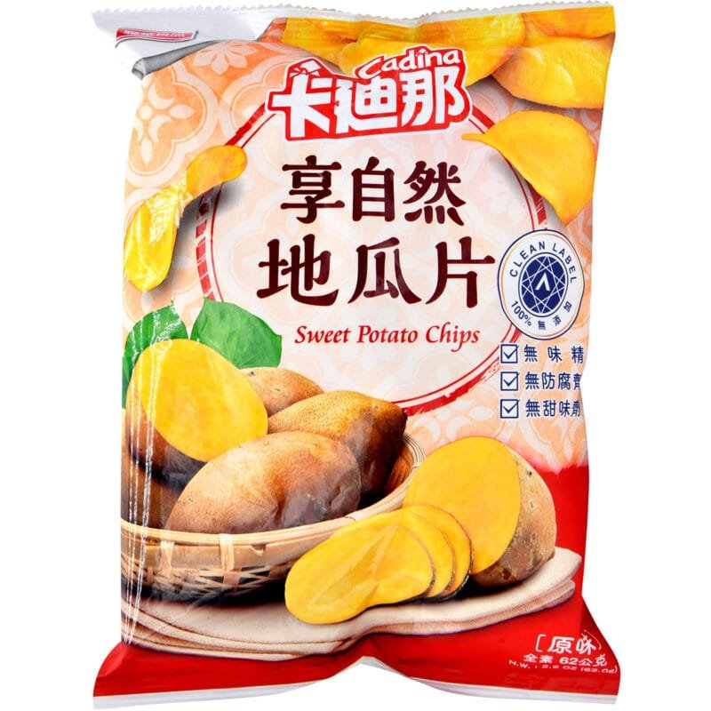 卡迪纳天然红薯片