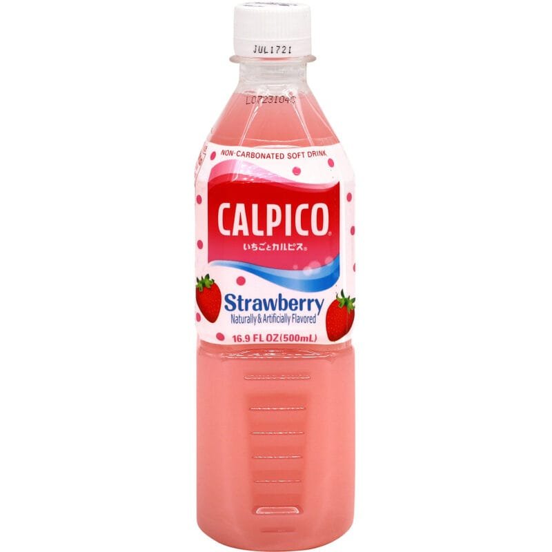Calpico Water Strawberry Pet
