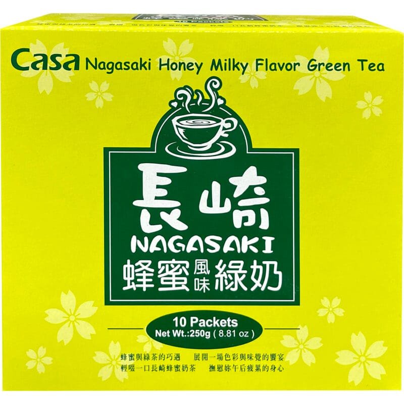 Casa 奶茶蜂蜜绿盒