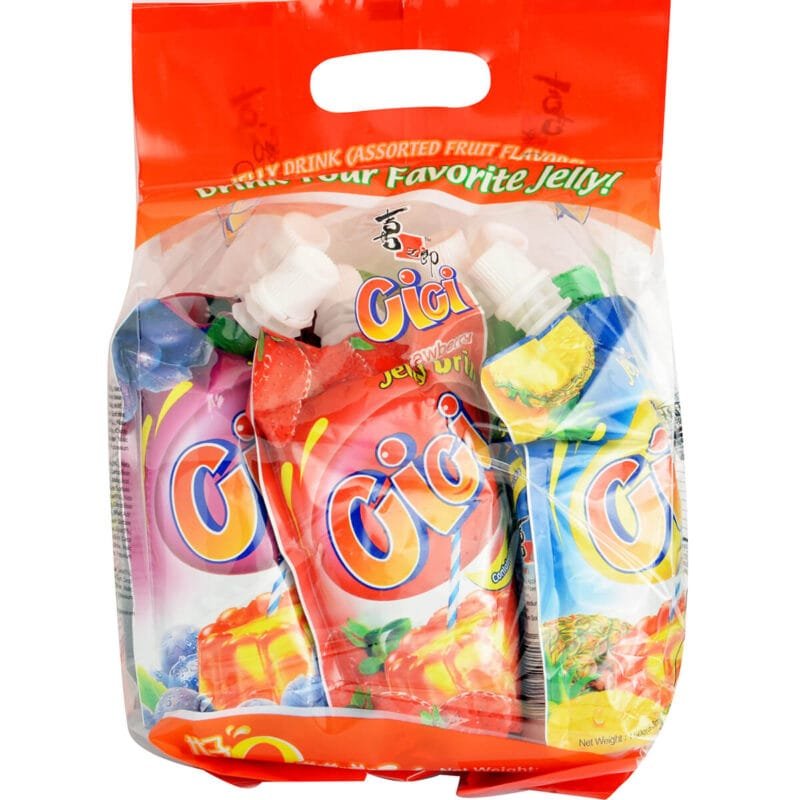 Cici Jelly Drink 6pk Assorted