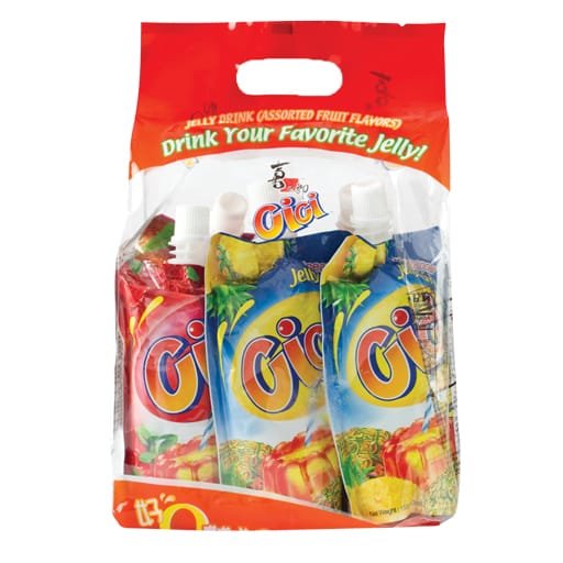 Cici Jelly Drink 6Pk Lychee/Pineapple/St Cici Jelly Drink 6Pk Lychee/Pineapple/St