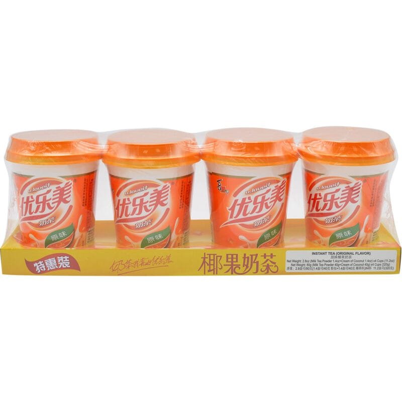 Cici U/爱心杯奶茶 4 包装 有机