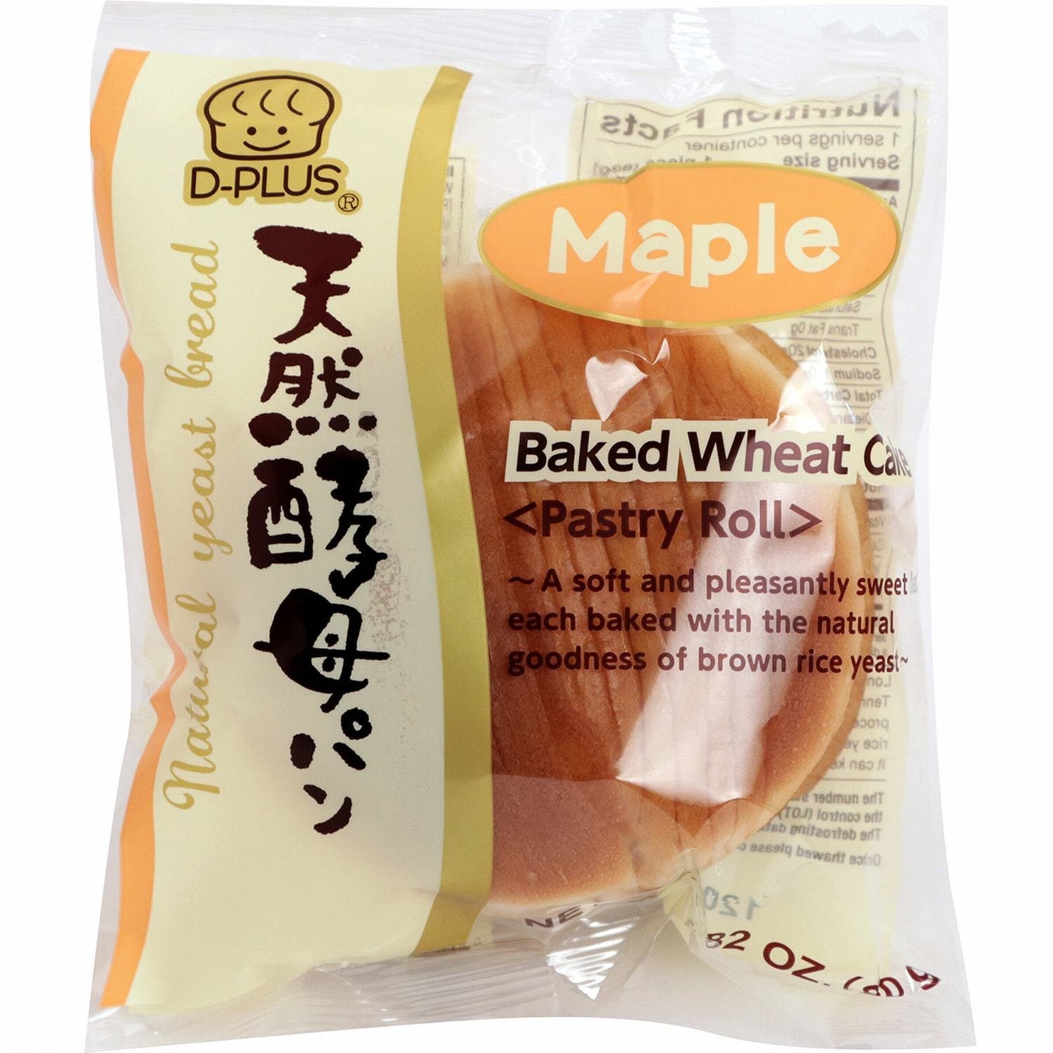 D-Plus天然酵母枫糖面包 D-Plus天然酵母枫糖面包