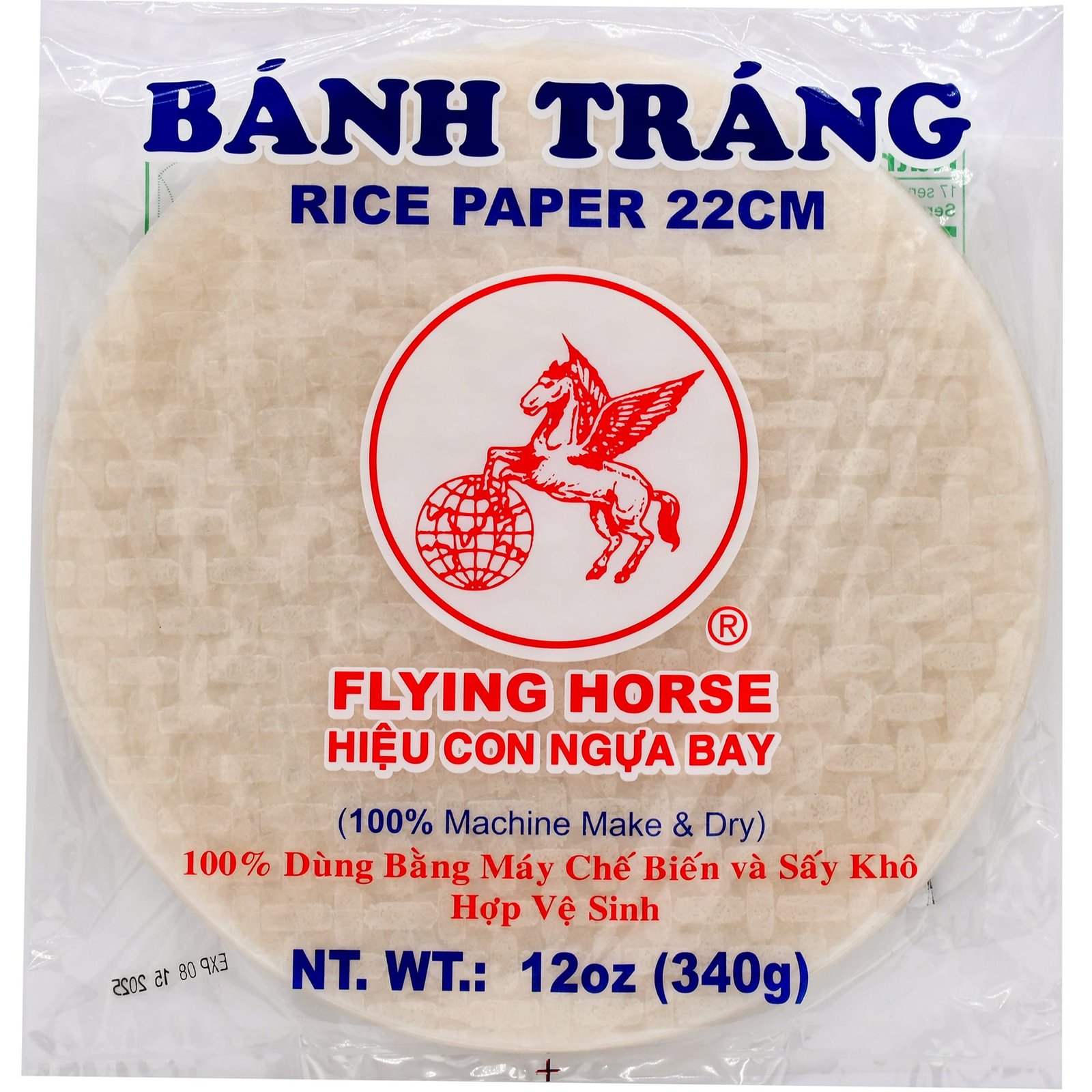 F/Horse Rice Paper-Round/22cm F/Horse Rice Paper-Round/22cm