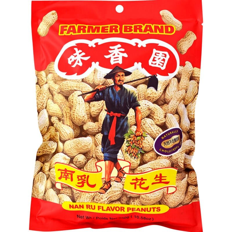 农家烤花生-南鲁