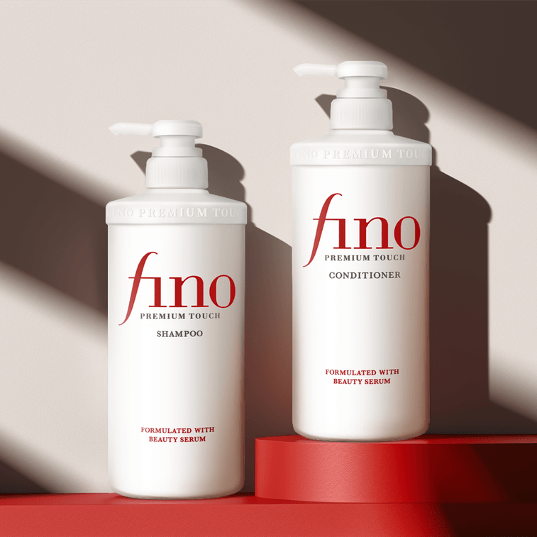 Fino 修护洗发水+护发素，18.6 液体盎司+18.6 液体盎司