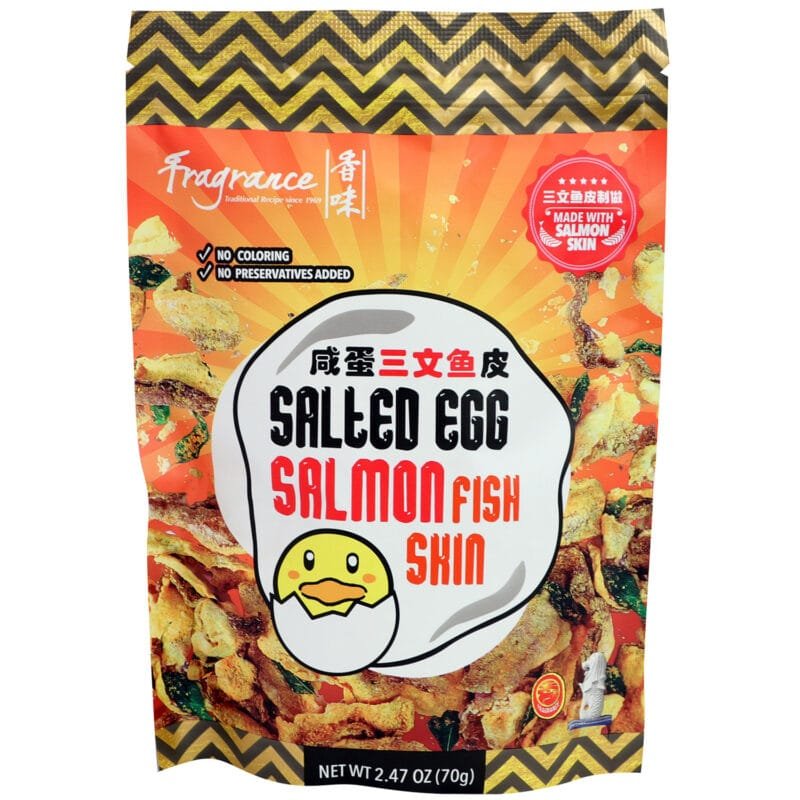 Fragrance Salted Egg Fish Skin