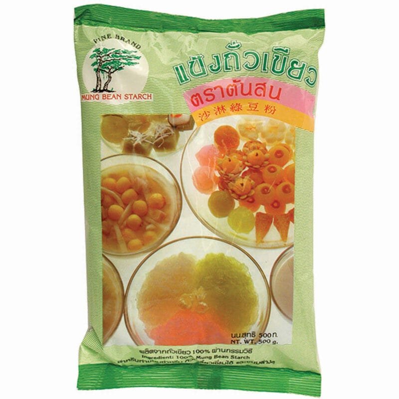 松树沙淋绿豆粉