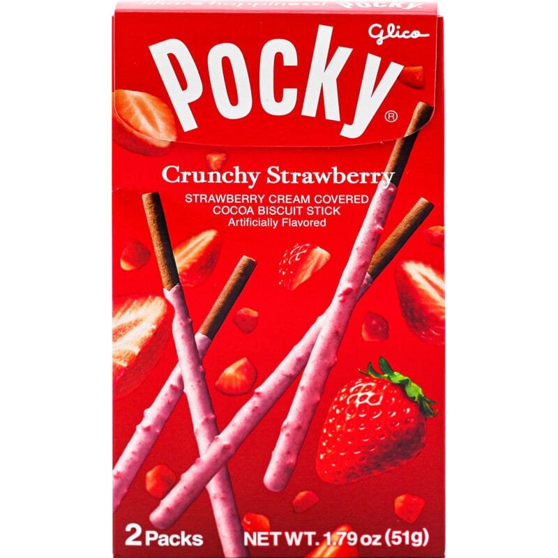 Glico Pocky Crunchy Strawbry