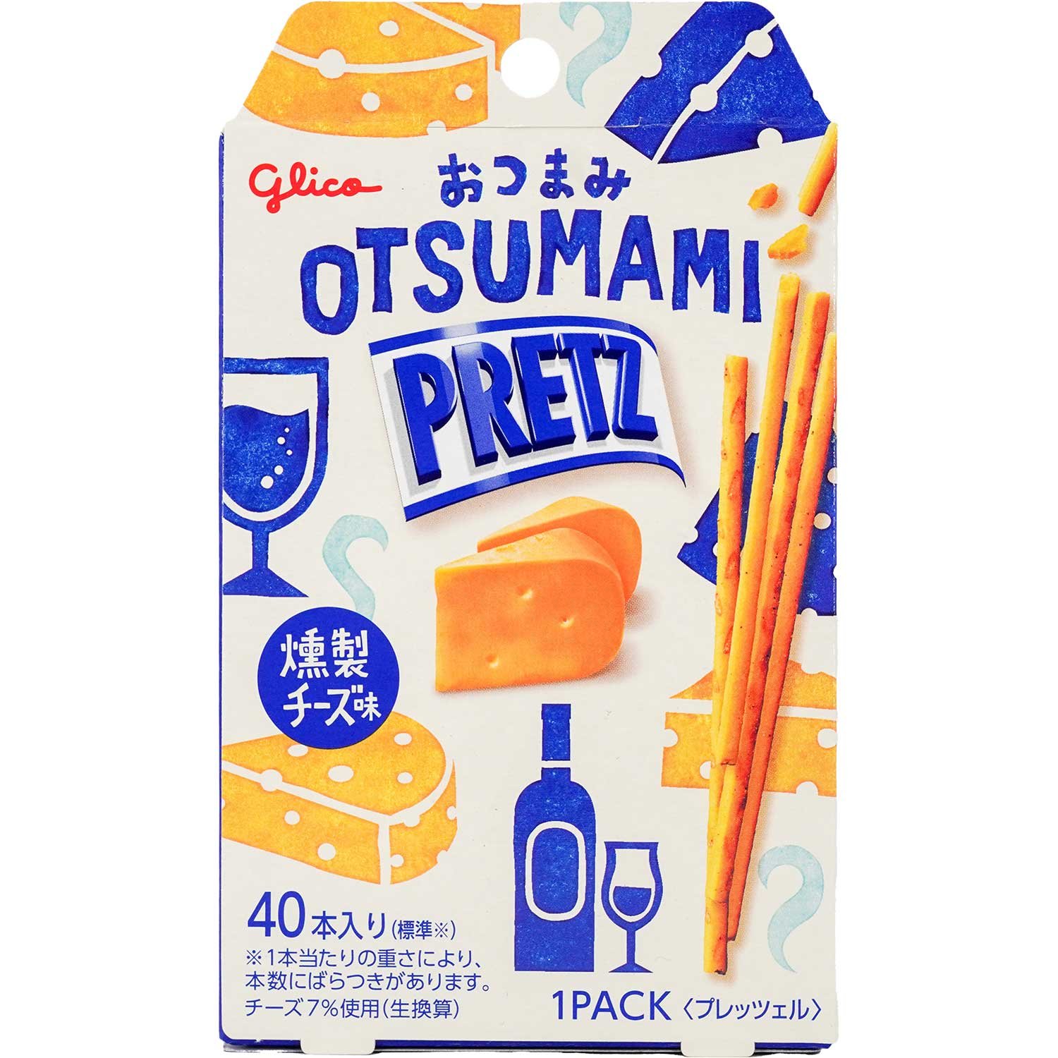 GLICO PRETZ FOR BEER SMOKED CHEESE GLICO PRETZ FOR BEER SMOKED CHEESE