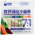 谷妈咪营养强化7:1多彩蔬菜面