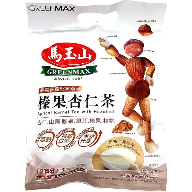 Greenmax Sc/Bag Apricot Kernel Tea W/Haz