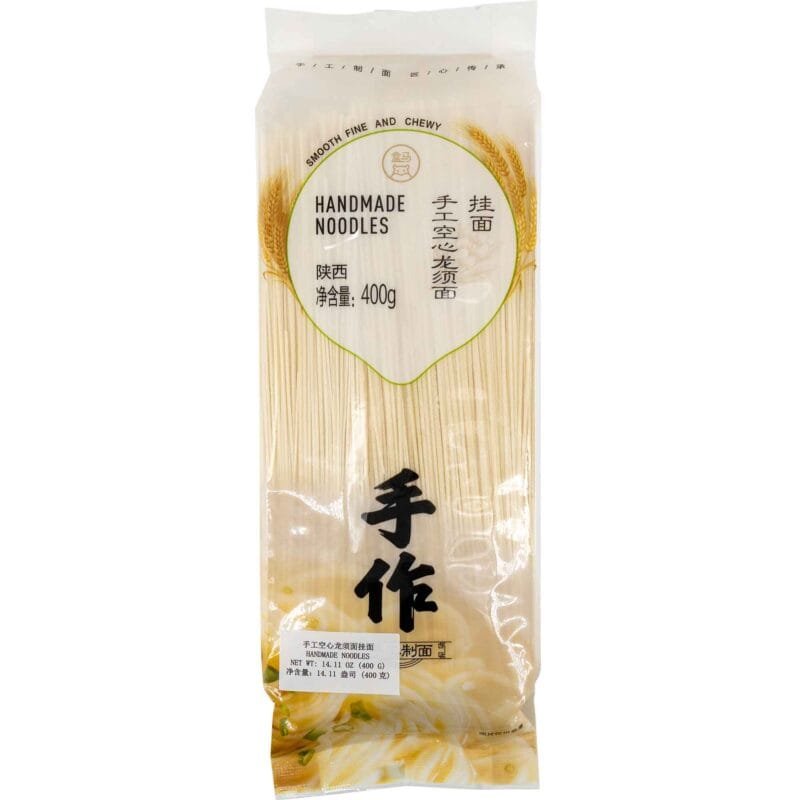 盒马手工空心龙须面