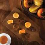 Hong Kong Lava Quartet Mooncake Luxury Gift Box - 4 Flavors, 8 Pieces, 12oz,Short Shelf Life