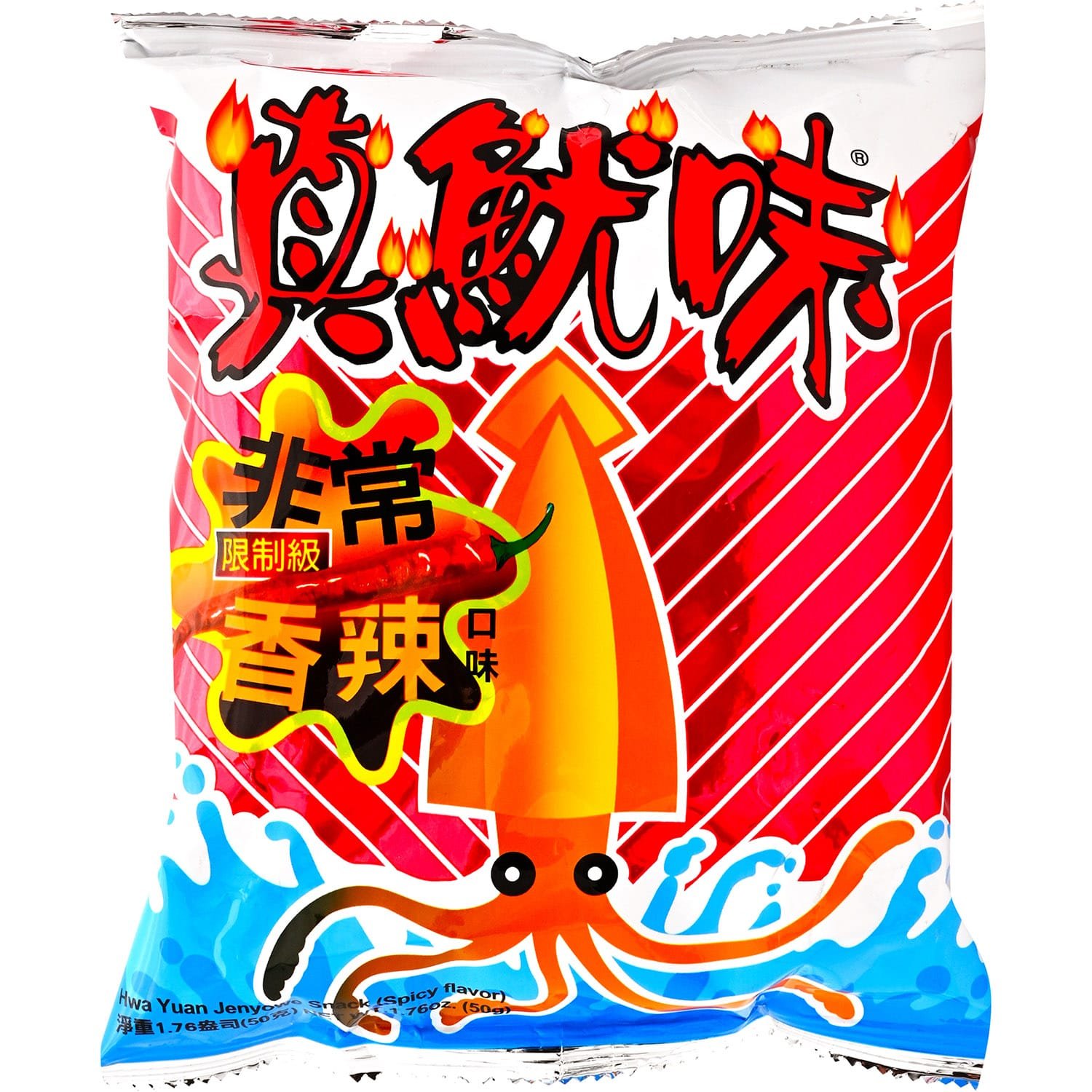 Hwa Yuan Jenyowe Snack--Spicy Flavor Hwa Yuan Jenyowe Snack--Spicy Flavor