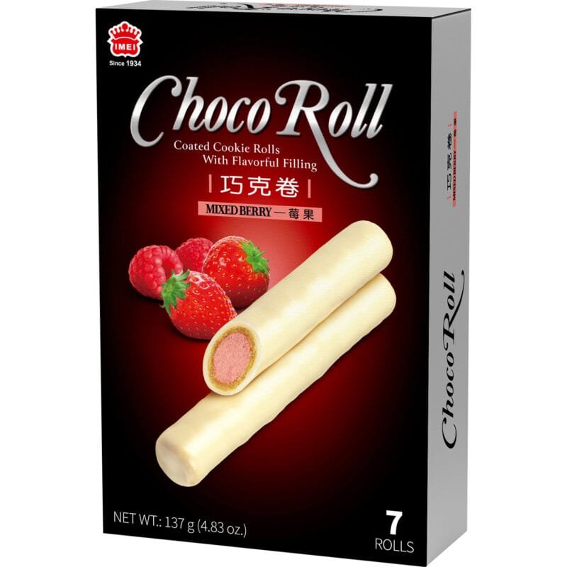 I Mei Choco Roll Mixed Berry